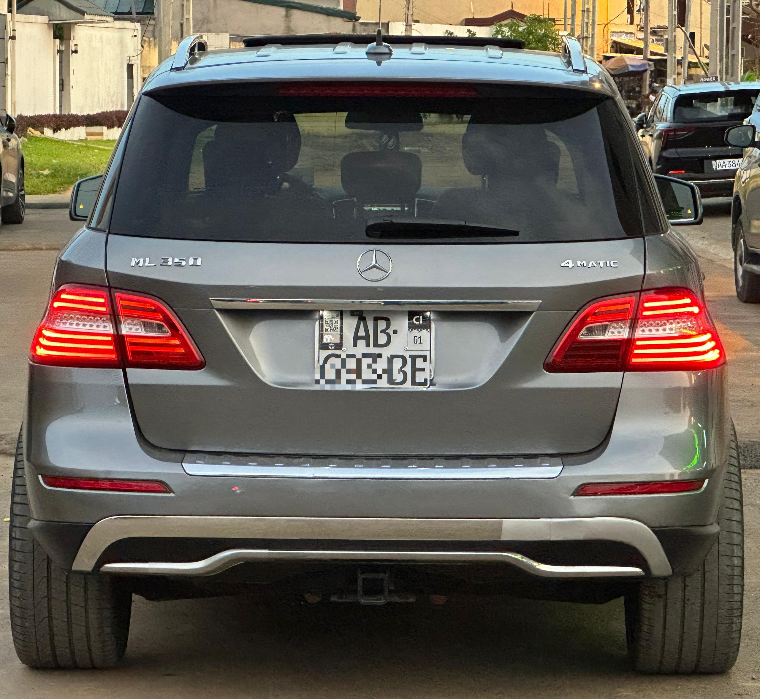 Mercedes ML350 4MATIC Année 2014