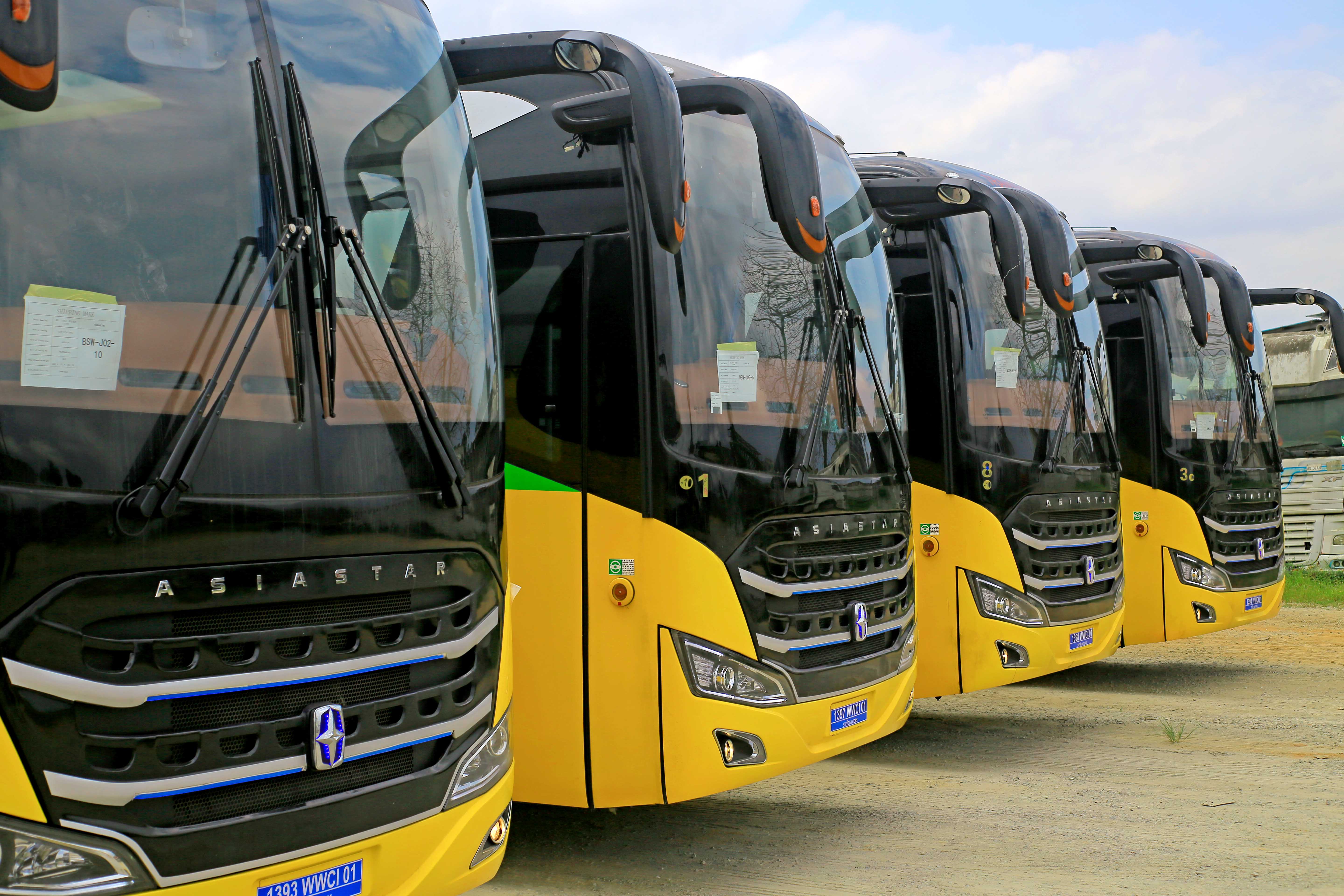 AUTOCAR / BUS ASIASTAR YBL6129T MOTEUR AVANT 53 - 65 PLACES
