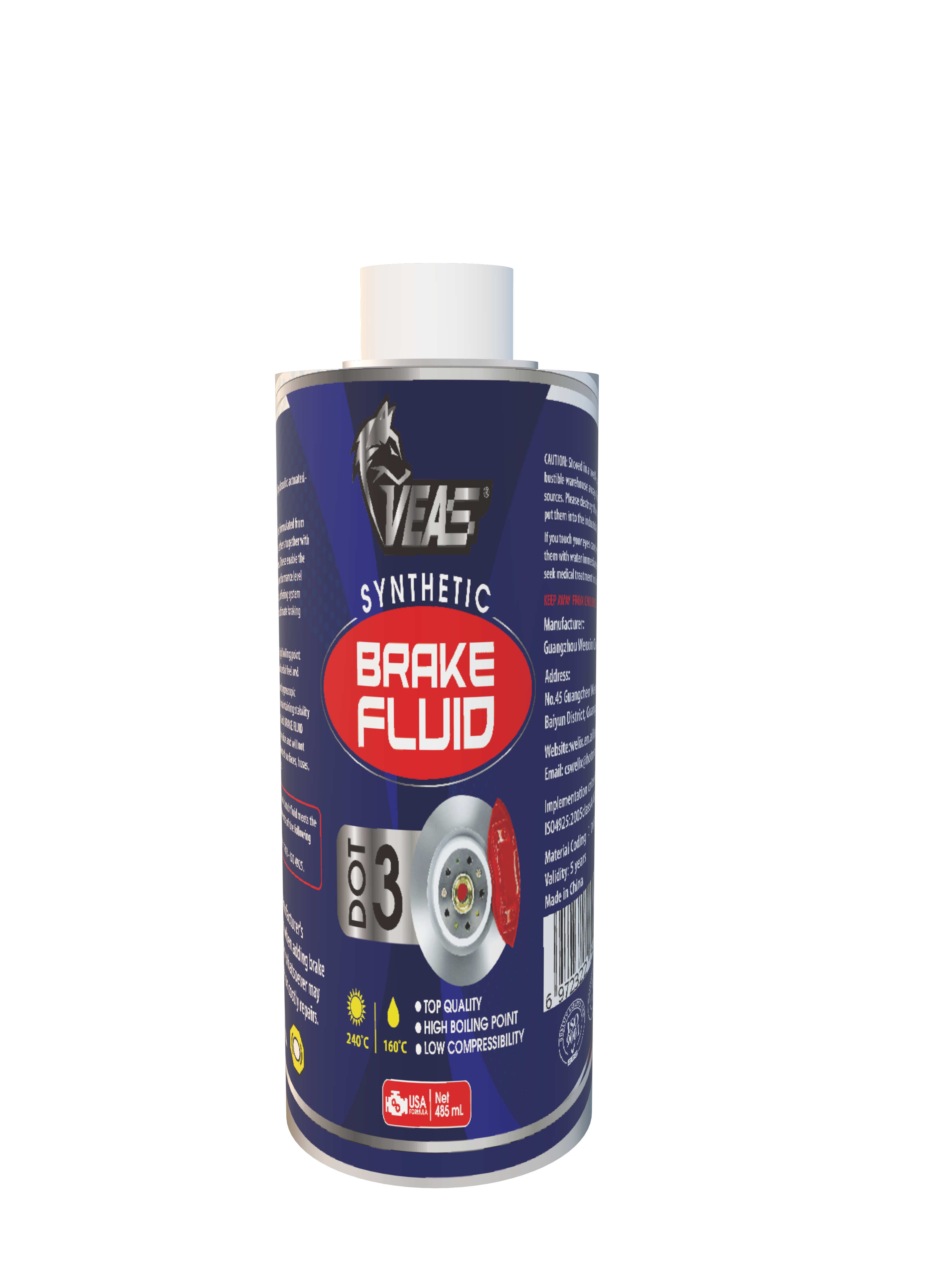 LIQUIDE DE FREIN DOT3 VEAS
