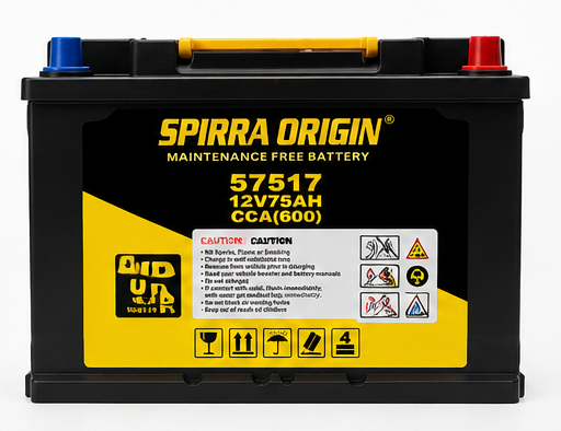 BATTERIE SPIRRA ORIGIN 75AH 12V