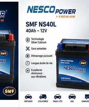 NESCO POWER SMF NS40L 40Ah 12V