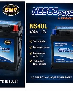NESCO POWER SMF NS40L 40Ah 12V