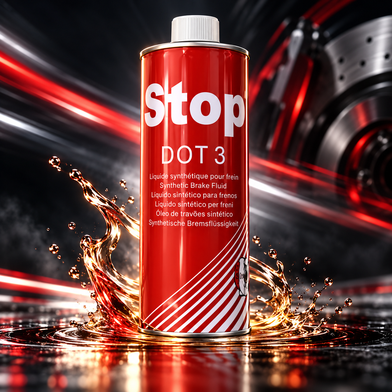 LIQUIDE DE FREIN STOP DOT3